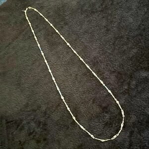 Vintage Crown Trifari Silver-tone Necklace- Classic Design; 30”